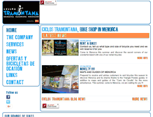 Tablet Screenshot of ciclostramontana.com